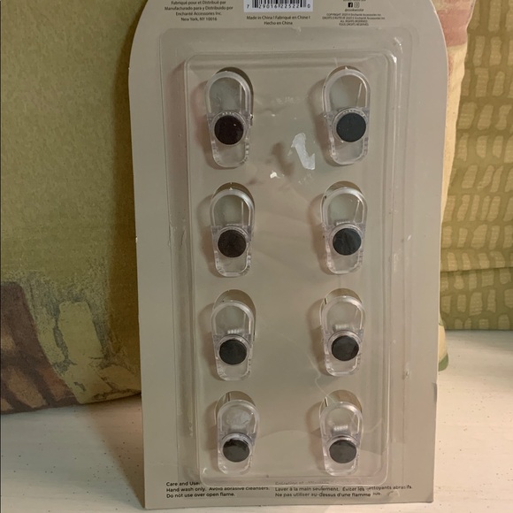 CWC Bag Clips with Floral Design - Picture 3 of 3